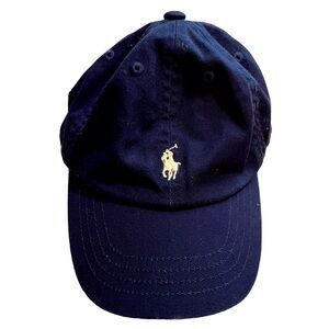 Toddler Polo Ralph Lauren Blue Logo Hat